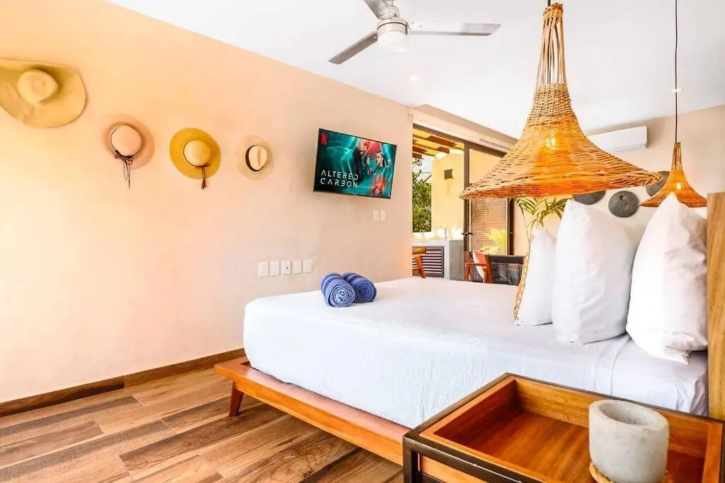 Private Pool Penthouse In Tulum 3 Bedrooms.