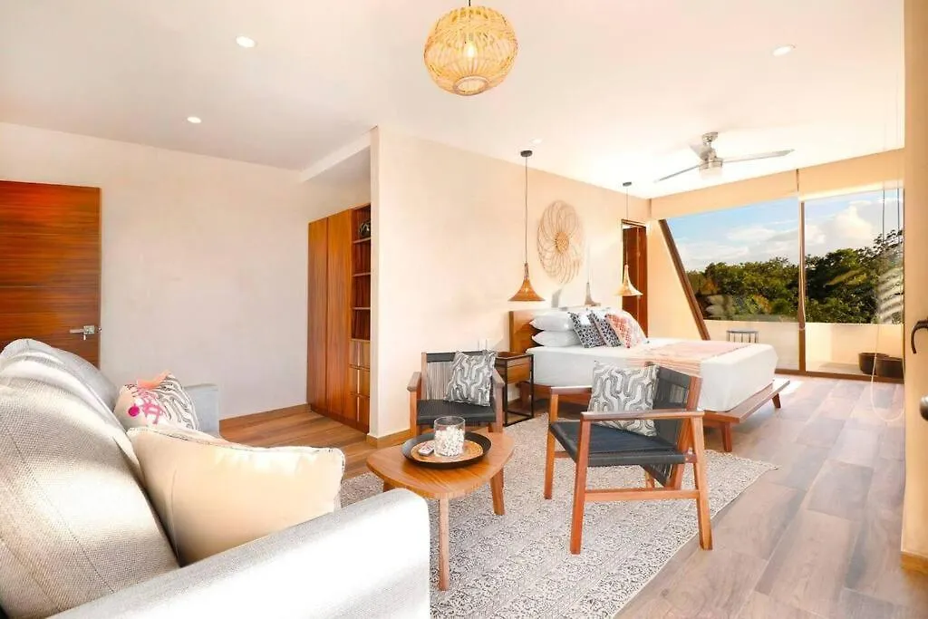 Private Pool Penthouse In Tulum 3 Bedrooms. Apartment