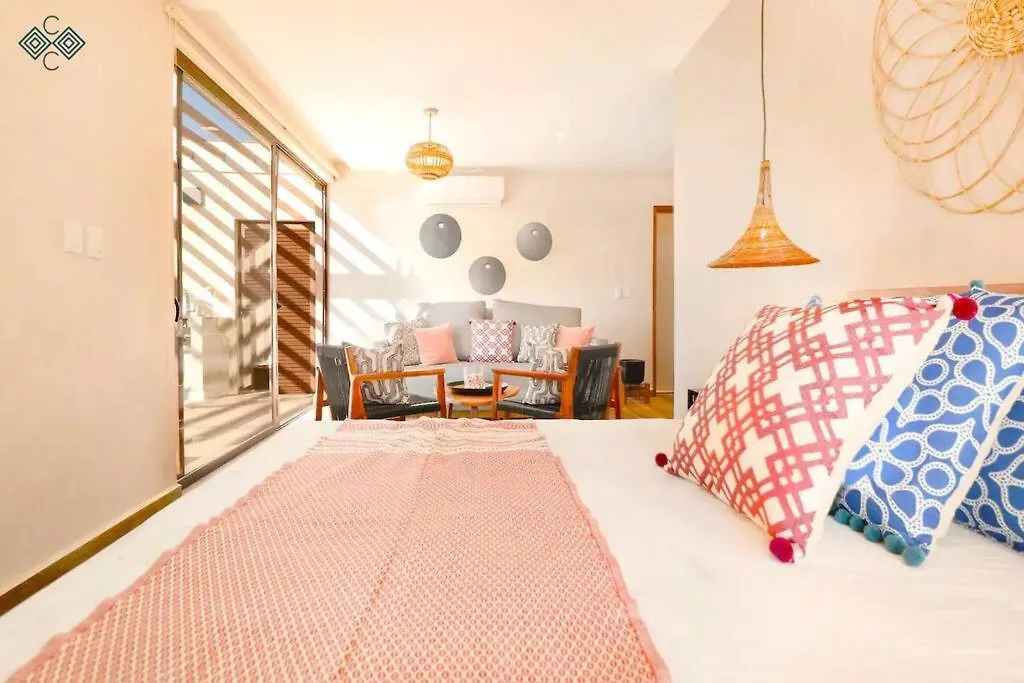 Apartment Private Pool Penthouse In Tulum 3 Bedrooms.