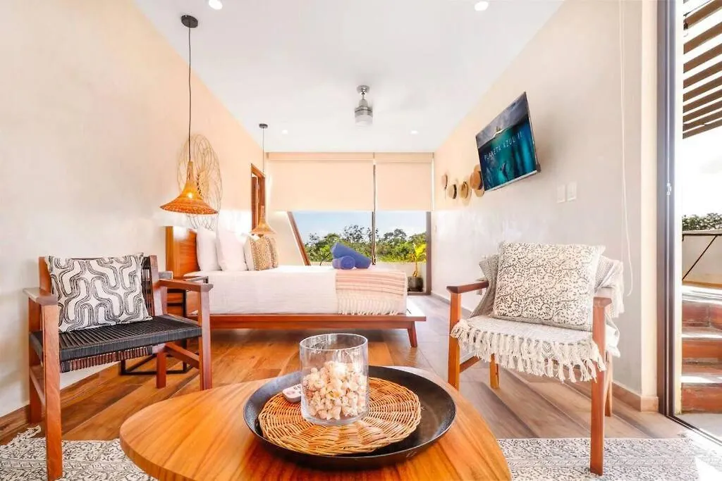 Private Pool Penthouse In Tulum 3 Bedrooms. 0*,  Mexico