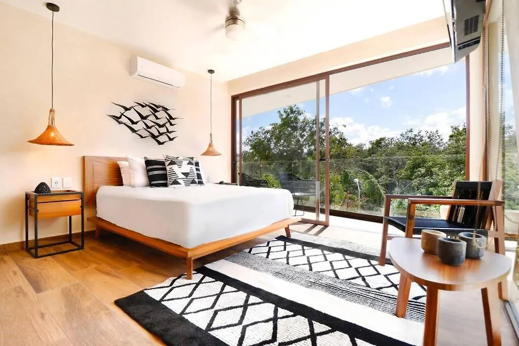 Apartment Private Pool Penthouse In Tulum 3 Bedrooms.