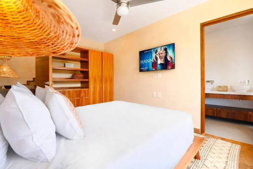 Private Pool Penthouse In Tulum 3 Bedrooms. Mexico
