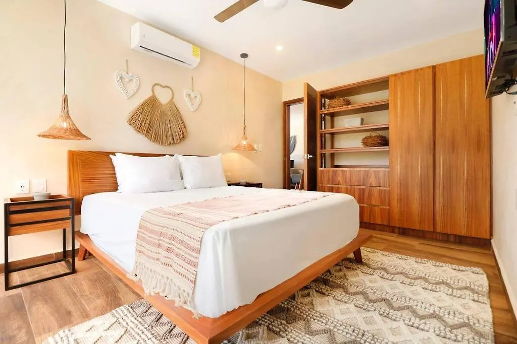 Apartment Private Pool Penthouse In Tulum 3 Bedrooms.
